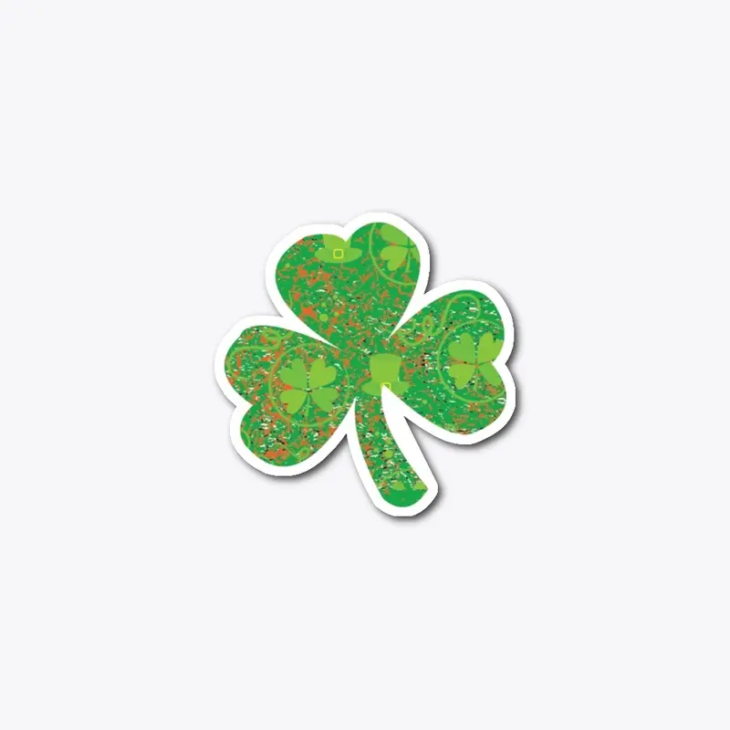 Shamrock Sticker