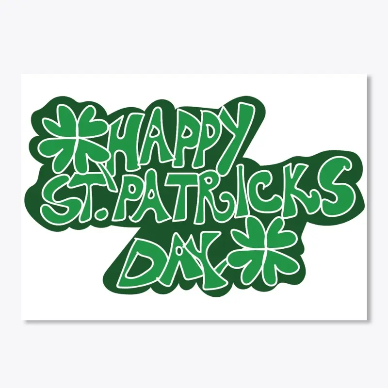 St. Patrick's Day Sticker